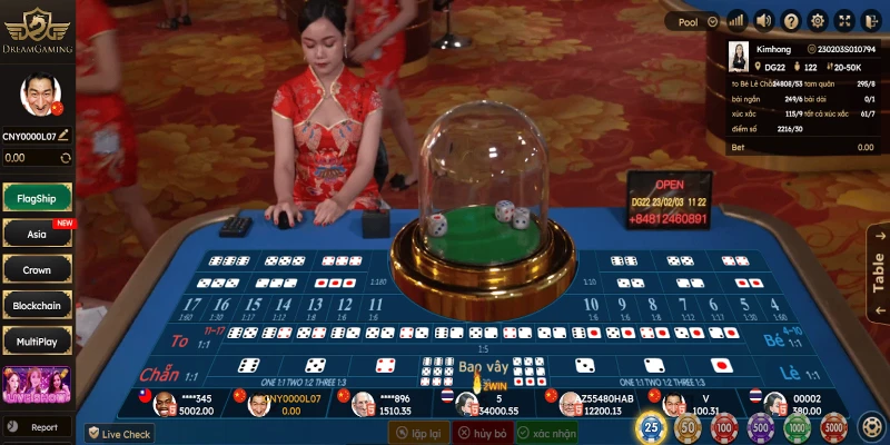 Tham gia cá cược tại app live tài xỉu